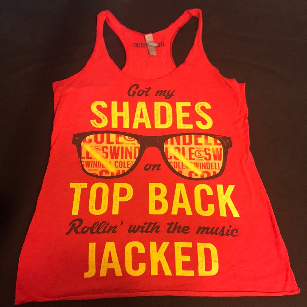 Cole Swindell concert y-shirt